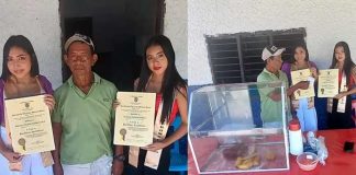 ¡Agradecidas! Se gradúan y celebran junto al vendedor que les fiaba la comida
