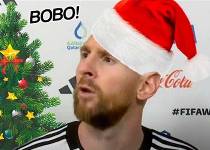 Messi protagoniza nueva canción navideña con su frase: “Qué mirás bobo”