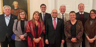 Nicaragua participó en un encuentro con el Grupo Parlamentario de Amistad