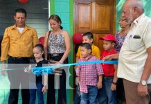 Sueño hecho realidad para una familia en Juigalpa Foto: Alcaldía de Juigalpa hace realidad el sueño de vivienda digna a una familia del campo / TN8