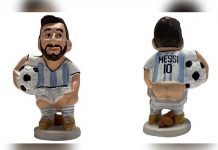 «Caganer» de Leo Messi triunfa en los nacimientos de Cataluña Caganer" de Leo Messi triunfa en los nacimientos de Cataluña