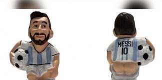 Caganer" de Leo Messi triunfa en los nacimientos de Cataluña
