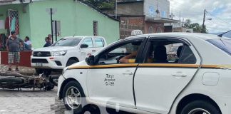 Motociclista resultó lesionado al ser catapultado en Juigalpa, Chontales