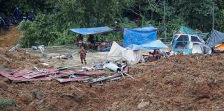 Ascienden a 31 los fallecidos tras avalancha en campamento en Malasia
