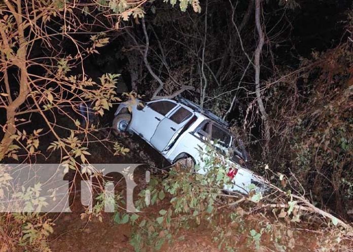 1 Lesionados en accidente de tránsito en una Comunidad de Somoto