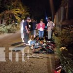 Encontronazo deja a dos motociclistas lesionados de gravedad en Las Jagüitas Encontronazo deja a dos motociclistas lesionados de gravedad en Las Jagüitas
