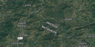 Foto: ¡Hombre con un cuchillo en la cabeza! en Matagalpa / Cortesía