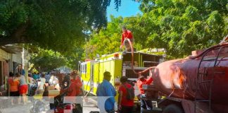 Bomberos investigan causas del incendio en Managua
