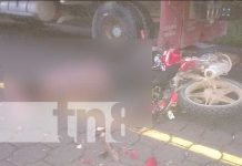 Un motociclista perdió la vida tras impactar con camión en El Cuá, Jinotega Un motociclista perdió la vida tras impactar con camión en El Cuá, Jinotega / TN8