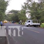 Una persona resulta muerta en vuelco de camioncito en Acoyapa, Chontales Una persona resulta muerta en vuelco de camioncito en Acoyapa, Chontales