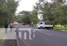 Una persona resulta muerta en vuelco de camioncito en Acoyapa, Chontales Una persona resulta muerta en vuelco de camioncito en Acoyapa, Chontales