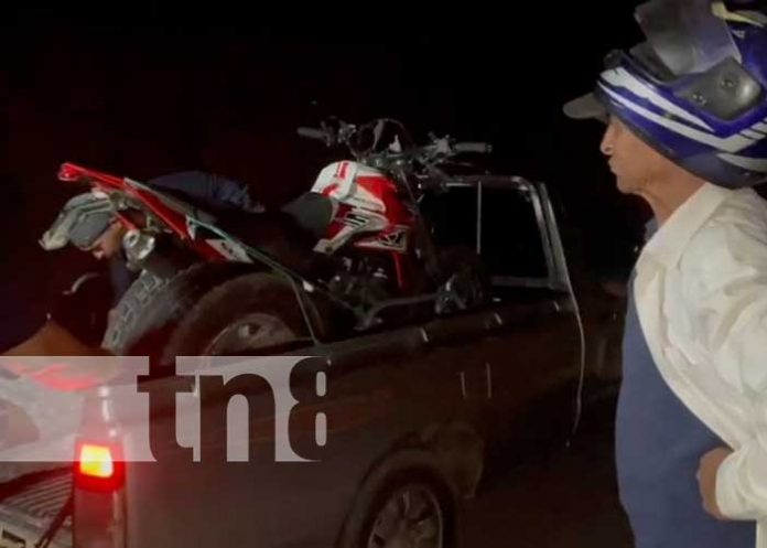 Foto: Motociclista fallece en accidente en el kilómetro 46 de la Carretera vieja a León / TN8