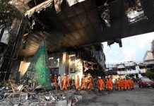Asciende cifra de fallecidos por incendio en hotel de Camboya