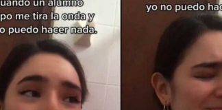 Maestra se frustra no responder los coqueteos de sus alumnos 