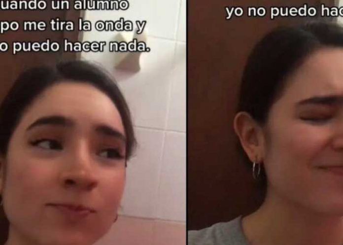 Maestra se frustra no responder los coqueteos de sus alumnos 