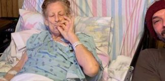Abuela desahuciada decide fumar un “churro” con su nieto antes de morir