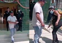 Madre da semerenda fajeada a su hijo luego de salir de prisión