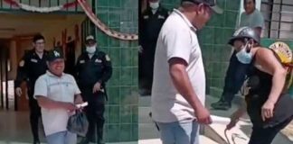 Madre da semerenda fajeada a su hijo luego de salir de prisión
