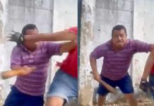 ¡Frito papá! Descubrió a su hija con novio y lo golpea con un bate (VIDEO) ¡Frito papá! Descubrió a su hija con novio y lo golpea con un bate (VIDEO)