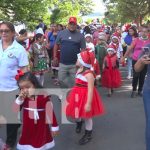 Con carnaval navideño despiden el año escolar en el departamento de Estelí Niños en Estelí se despiden de clases por todo lo grande