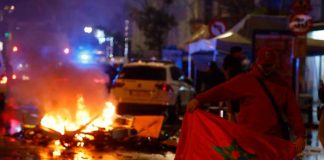 El pase de Marruecos en el mundial deja fuertes disturbios en París