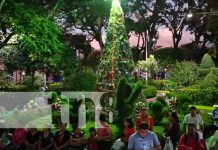Ocotal galardonada por tener el “Parque más navideño” Foto: Ocotal galardonada por tener el “Parque más navideño” / TN8