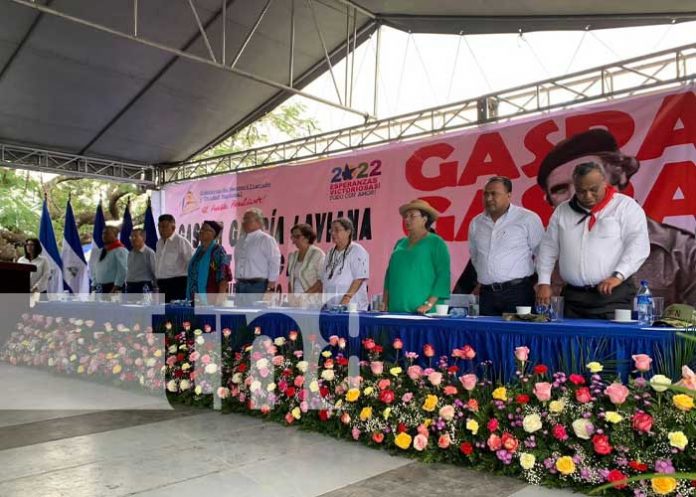Foto: Conmemoración al guerrillero Comandante Gaspar García Laviana en Rivas / TN8