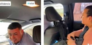 Sorprenden a hombre con su amante en el carro