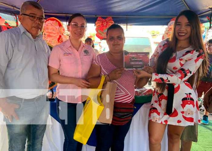 Ruleta Navideña de Crónica TN8 premió a participante en Tipitapa