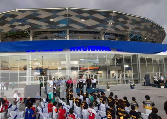 2 Foto: La casa del deporte rey en Nicaragua, con homenaje a los ideales de la defensa de la patria / TN8