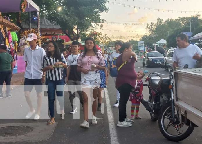 Foto: Nacimientos son visitados por las familias nicaragüenses / TN8