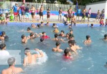 Las familias se recrean al disfrutar de las ricas piscinas de Xilonem Las familias se recrean al disfrutar de las ricas piscinas de Xilonem