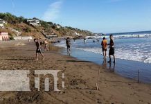 Familias disfrutan de vacaciones en centro turístico La Boquita, Carazo Foto: Familias disfrutan de vacaciones en centro turístico La Boquita, Carazo / TN8
