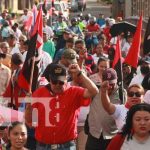 Foto: Realizan caminatas por las victorias y la paz en el Triángulo Minero, Siuna / TN8