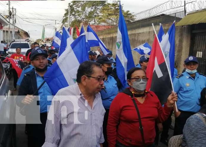 Foto: Caminata en celebración de la paz y la alegría en Carazo / TN8