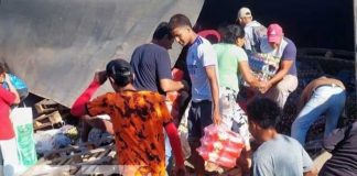 Foto: Foto: Vuelco de camión deja cuantiosos daños materiales en Chinandega / TN8