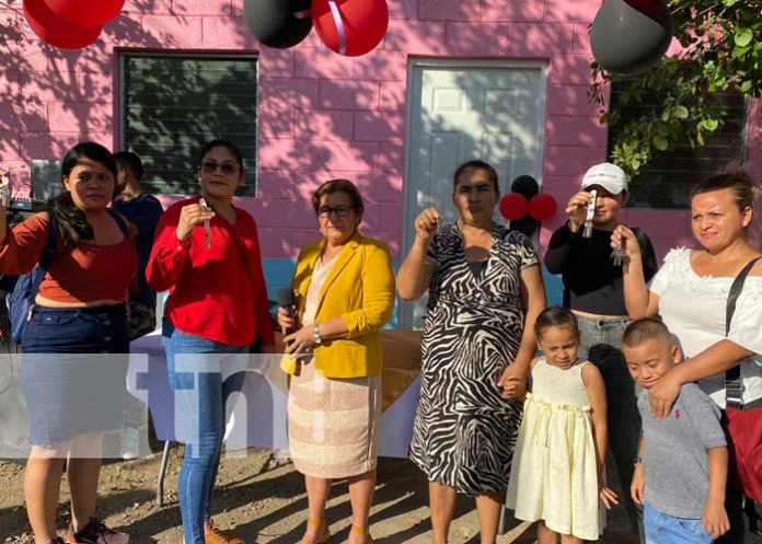 Foto: Año nuevo con casa nueva para 5 familias en Chinandega / TN8