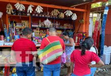 Comerciantes de pólvora con resultados satisfactorios en Chinandega Foto: Comerciantes de pólvora con resultados satisfactorios en Chinandega / TN8