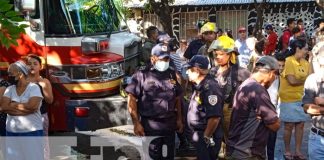 Familia queda en la intemperie al quemarse su vivienda en Managua