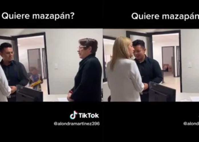 Niño interrumpió una boda civil para vender sus dulces