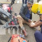 «Se dio a la fuga» motociclista es atropellado en Río Blanco Foto: En Río Blanco un motociclista fue atropellado por un conductor que se dio a la fuga / TN8