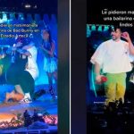 Bad Bunny hace historia con su bailarina al recibir «propuesta de boda» Proponen matrimonio a bailarina de Bad Bunny