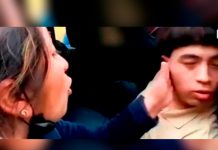 ¡Tome para que respete! Madre cachetea a su hijo ladrón en Perú ¡Tome para que respete! Madre cachetea a su hijo ladrón en Perú