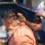 Foto: Peatón cruza de manera imprudente y es arrollado por motocicleta en Juigalpa / TN8