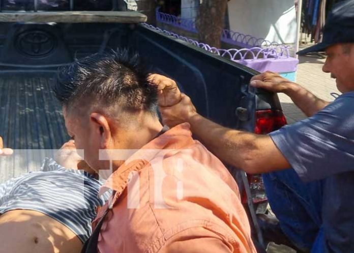 Foto: Peatón cruza de manera imprudente y es arrollado por motocicleta en Juigalpa / TN8