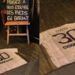 «Límpiate los pies» Bar de Francia usa la camiseta de Messi como alfombra "Límpiate los pies" Bar de Francia usa la camiseta de Messi como alfombra