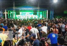 Familias de Nandaime despiden el año con fiesta popular Foto: Familias de Nandaime despiden el año con fiesta popular / TN8