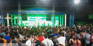 Foto: Familias de Nandaime despiden el año con fiesta popular / TN8