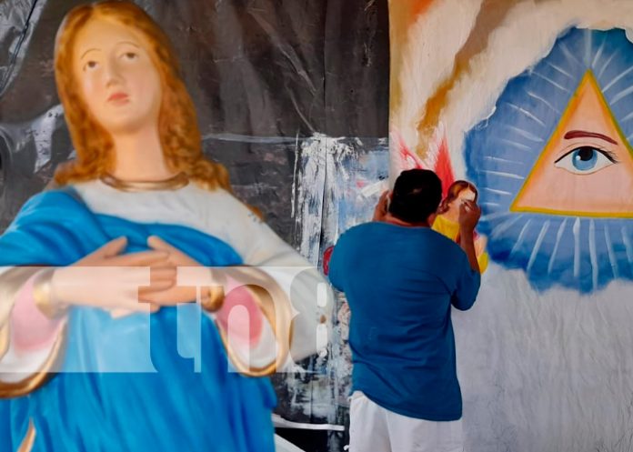 Edwin Crespín: El telonero de los altares de las purísimas de León