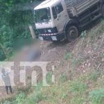 Una persona muerta es el resultado de varios disparos a un camión en Pancasan, Matiguás Foto: Una persona muerta es el resultado de varios disparos a un camión en Pancasan, Matiguás / TN8